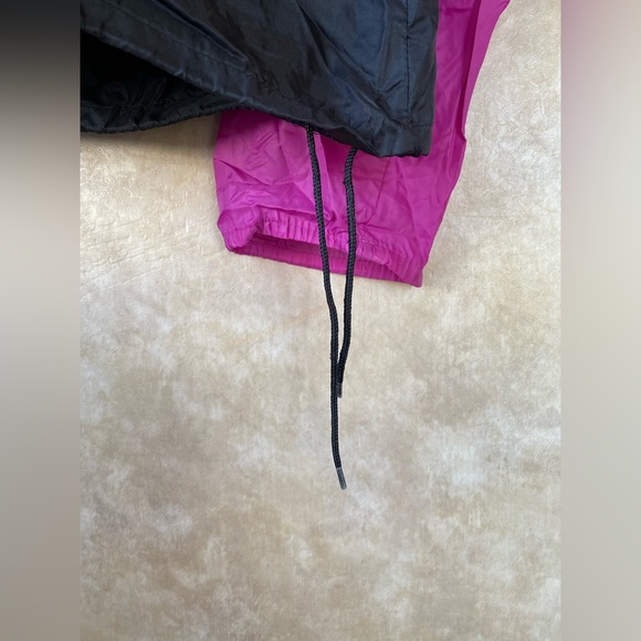 Vintage Hondaline Scooter Mania Pink and Black Windbreaker 80s Unisex Small - Picture 2 of 7